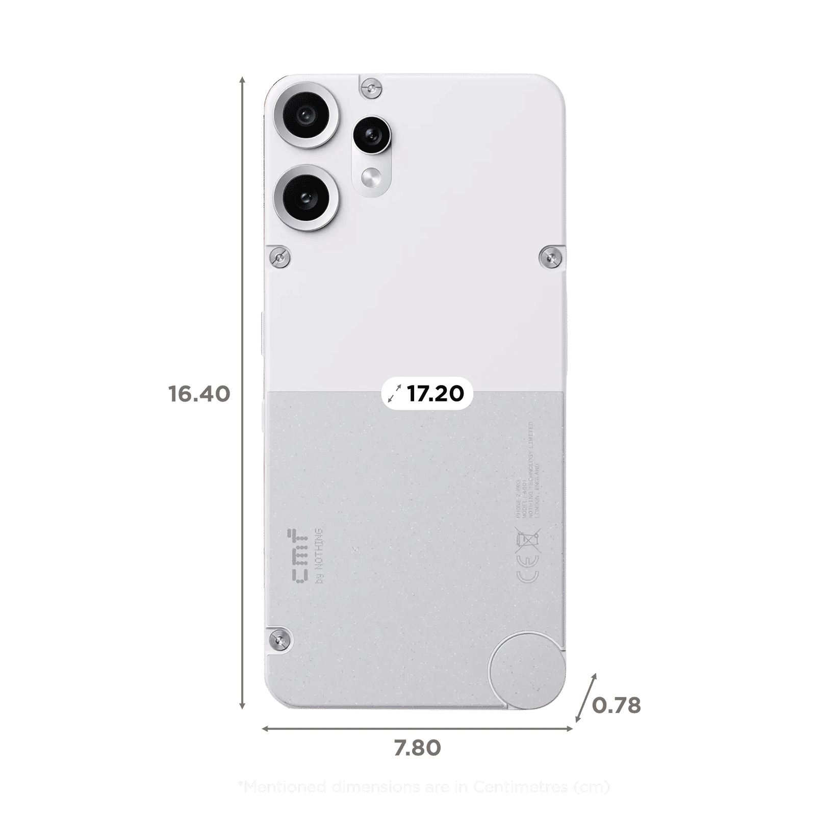 Buy Nothing CMF Phone 2 Pro 5G (8GB RAM, 128GB, White) Online - Croma